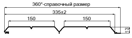 Фото: Сайдинг Lбрус-XL-Н-14х335 (ECOSTEEL-01-МореныйДуб-0.5) в Жуковском