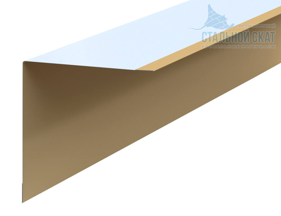 Планка угла внутреннего 75х75х3000 NormanMP (ПЭ-01-1014-0.5) в Жуковском