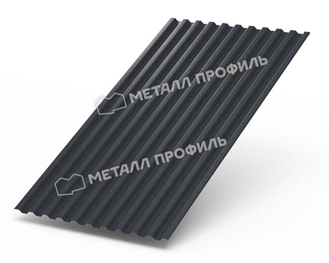 Профнастил С21 х 1000 - B (Steelmatt-20-7024-0.4±0.08мм) в Жуковском