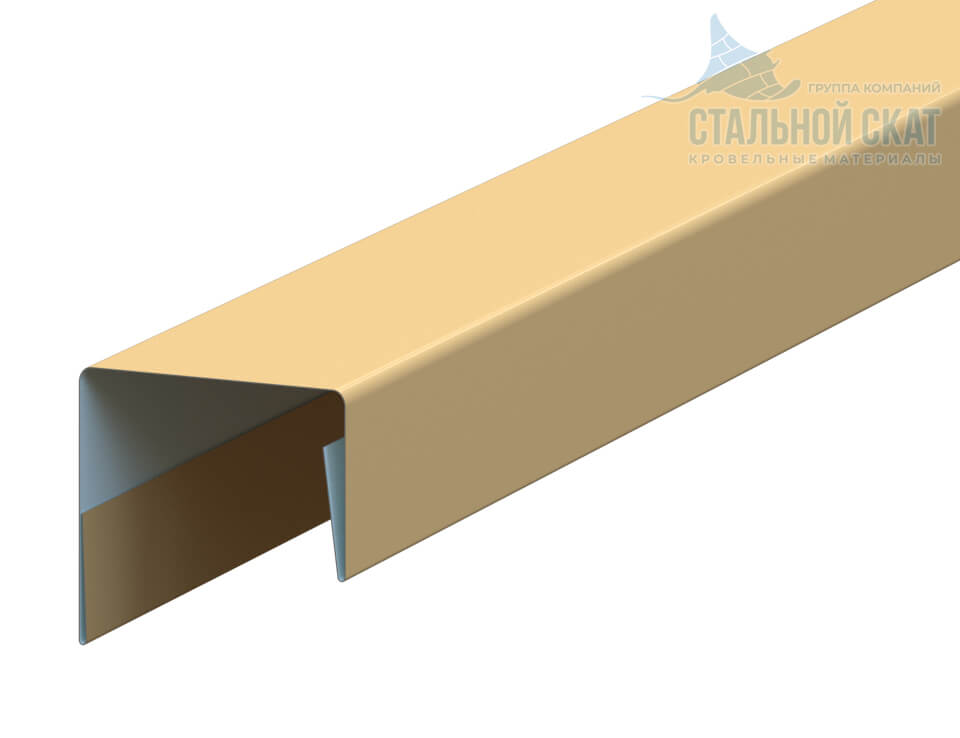 Планка П-образная 23х22х2000 NormanMP (ПЭ-01-1015-0.5) в Жуковском