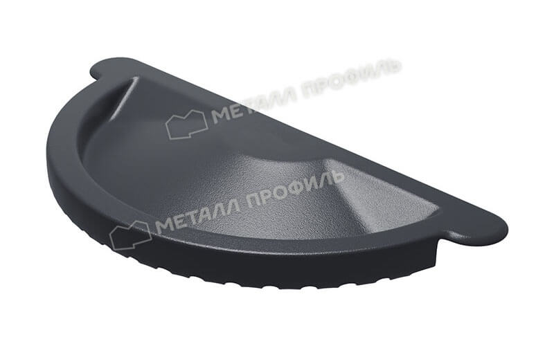 Заглушка желоба D125 Foramina Freeze (FRZ_D-01-GreyGrey-0.6) в Жуковском