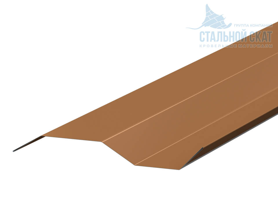 Планка примыкания в накладку 77х2000 (PURMAN-20-Argillite-0.5)