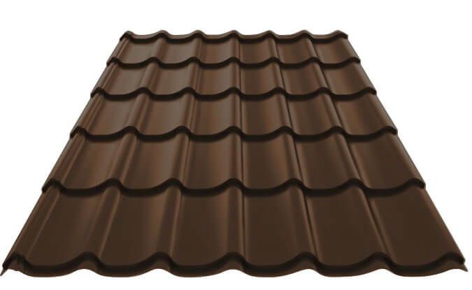 Металлочерепица МП Ламонтерра-X (PURMAN-20-RR32-0.5)