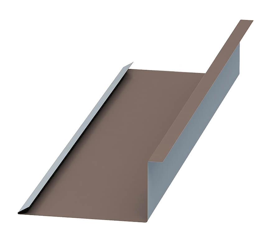 Планка примыкания нижняя 250х122х2000 (VALORI-20-OxiBеige-0.5)