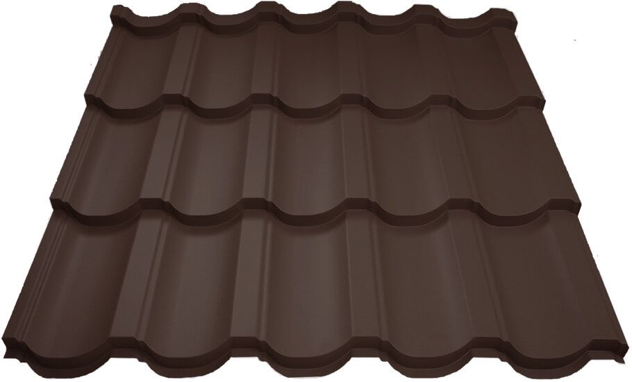 Металлочерепица МП Трамонтана-X (PURMAN-20-8017-0.5)